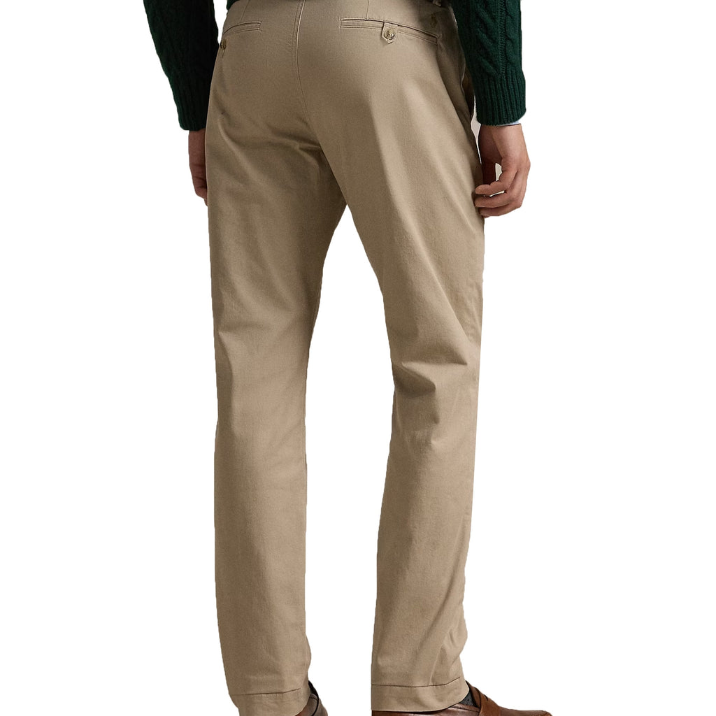 Polo Ralph Lauren Bedford Washed Chino Trousers - Khaki Tan