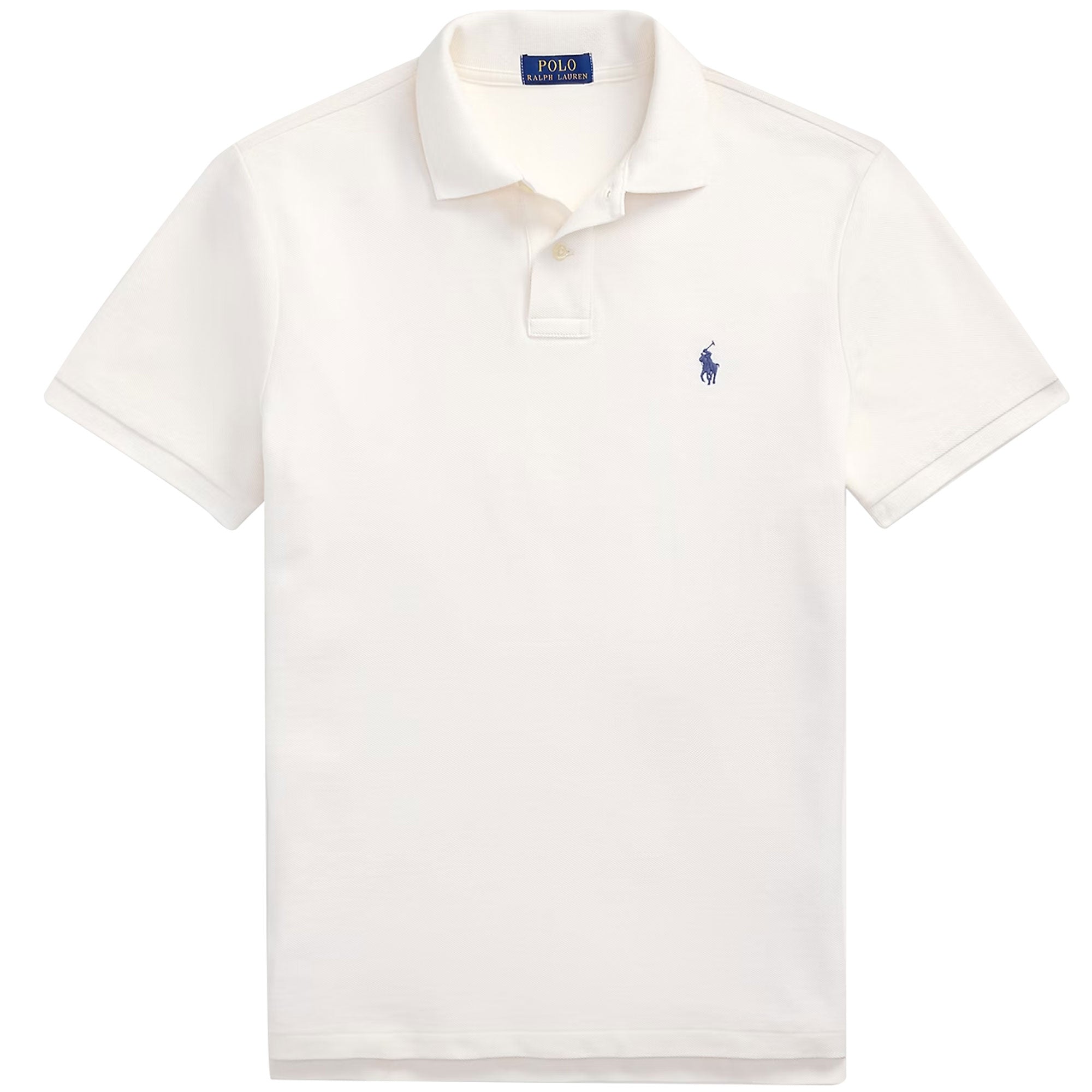 Polo Ralph Lauren The Iconic Mesh Polo Shirt - Pale Cream