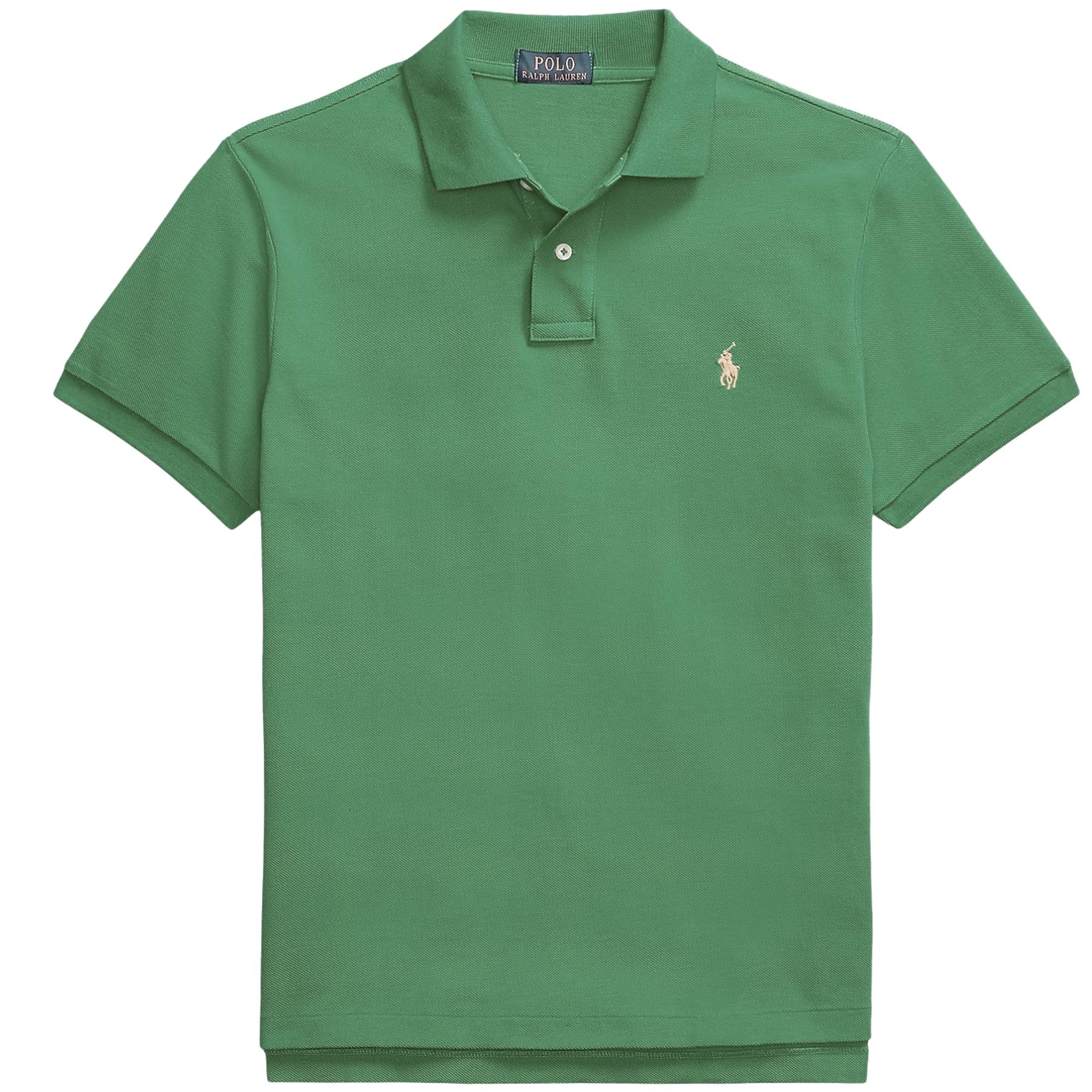 Polo Ralph Lauren The Iconic Mesh Polo Shirt - Fatigue Green