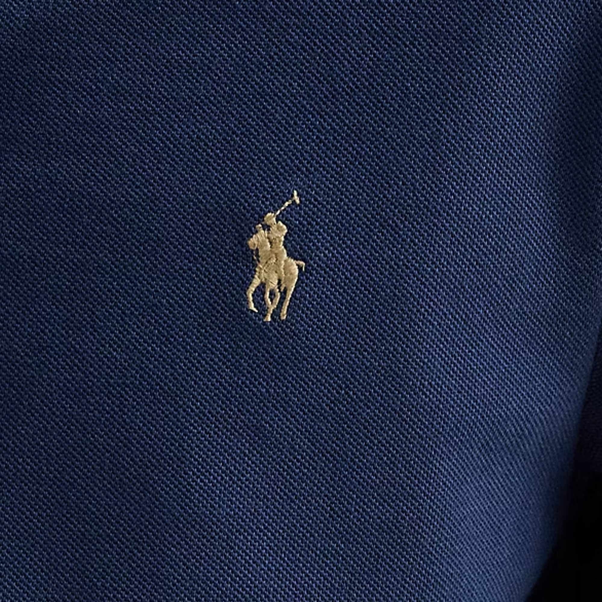 The Iconic Mesh Polo Shirt - Rustic Navy