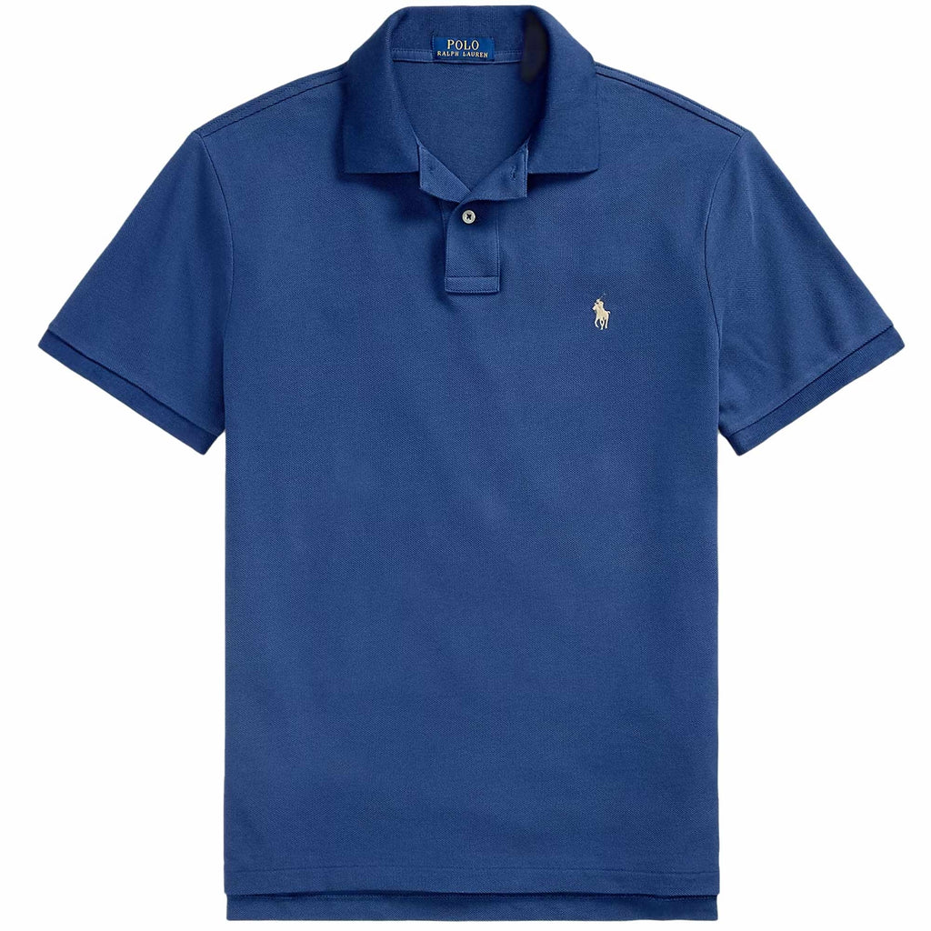 Polo Ralph Lauren The Iconic Mesh Polo Shirt - Earth Blue