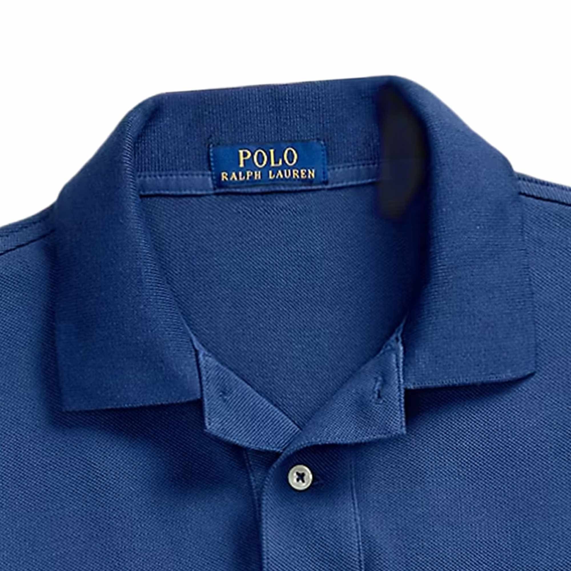 Polo Ralph Lauren The Iconic Mesh Polo Shirt - Earth Blue