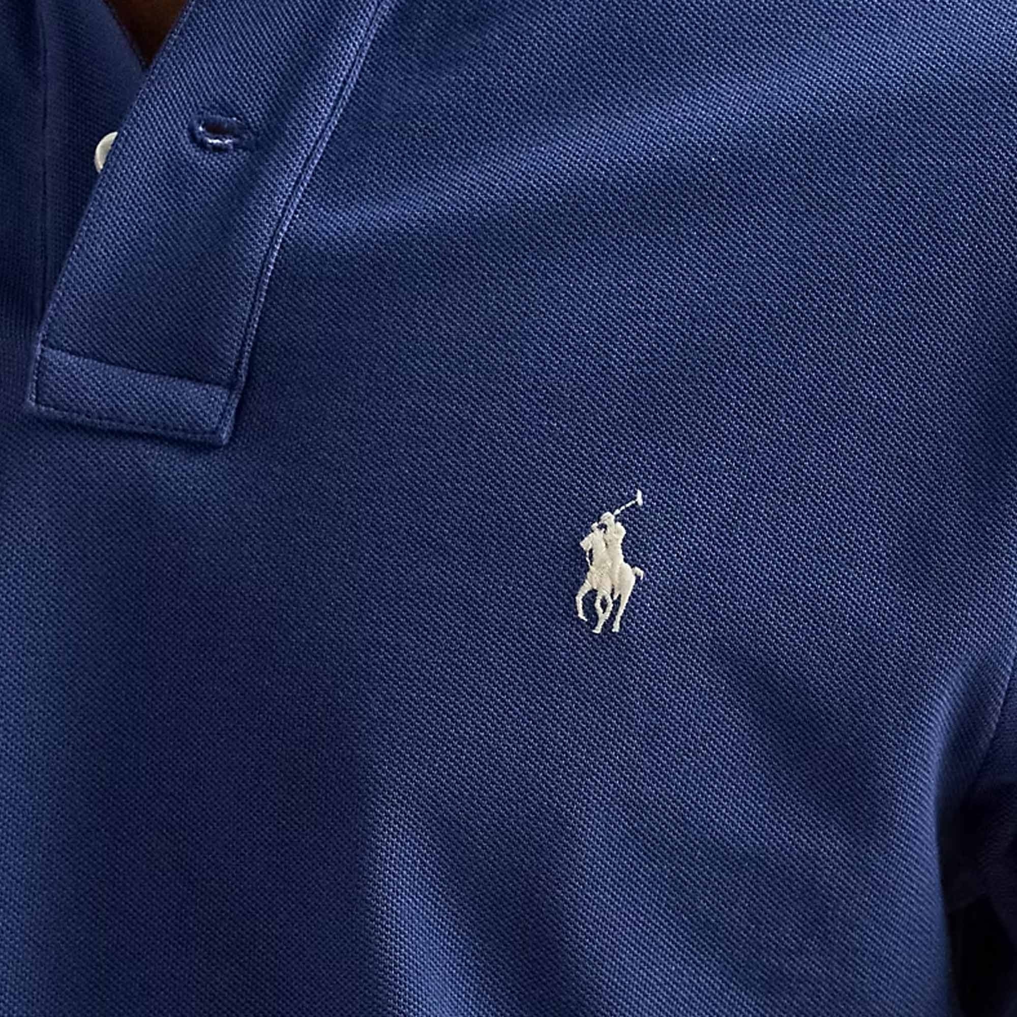 Polo Ralph Lauren The Iconic Mesh Polo Shirt - Earth Blue