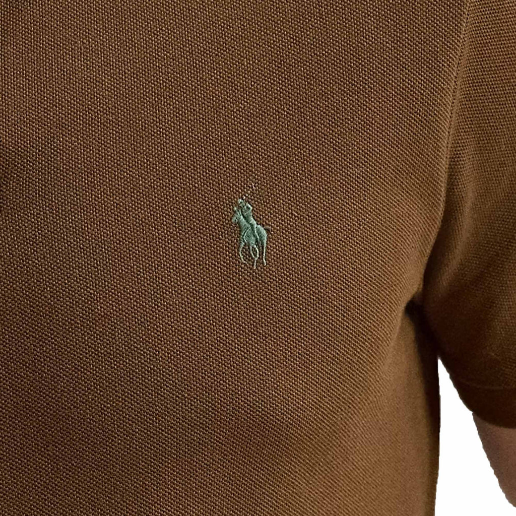 Polo Ralph Lauren The Iconic Mesh Polo Shirt - Brown