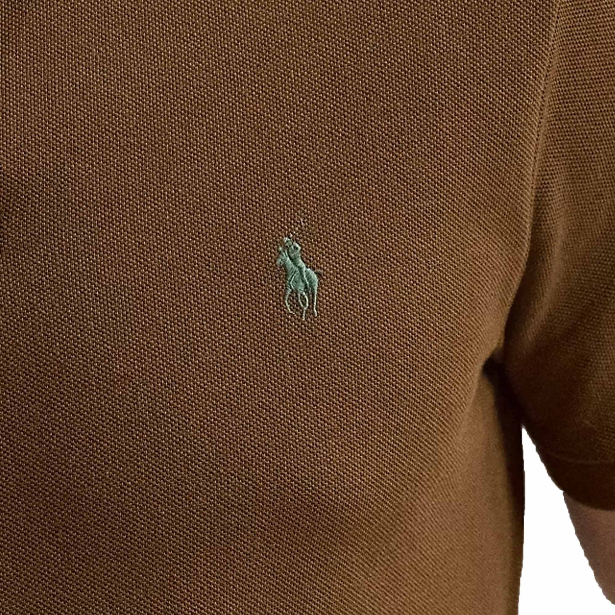 Polo Ralph Lauren The Iconic Mesh Polo Shirt - Brown