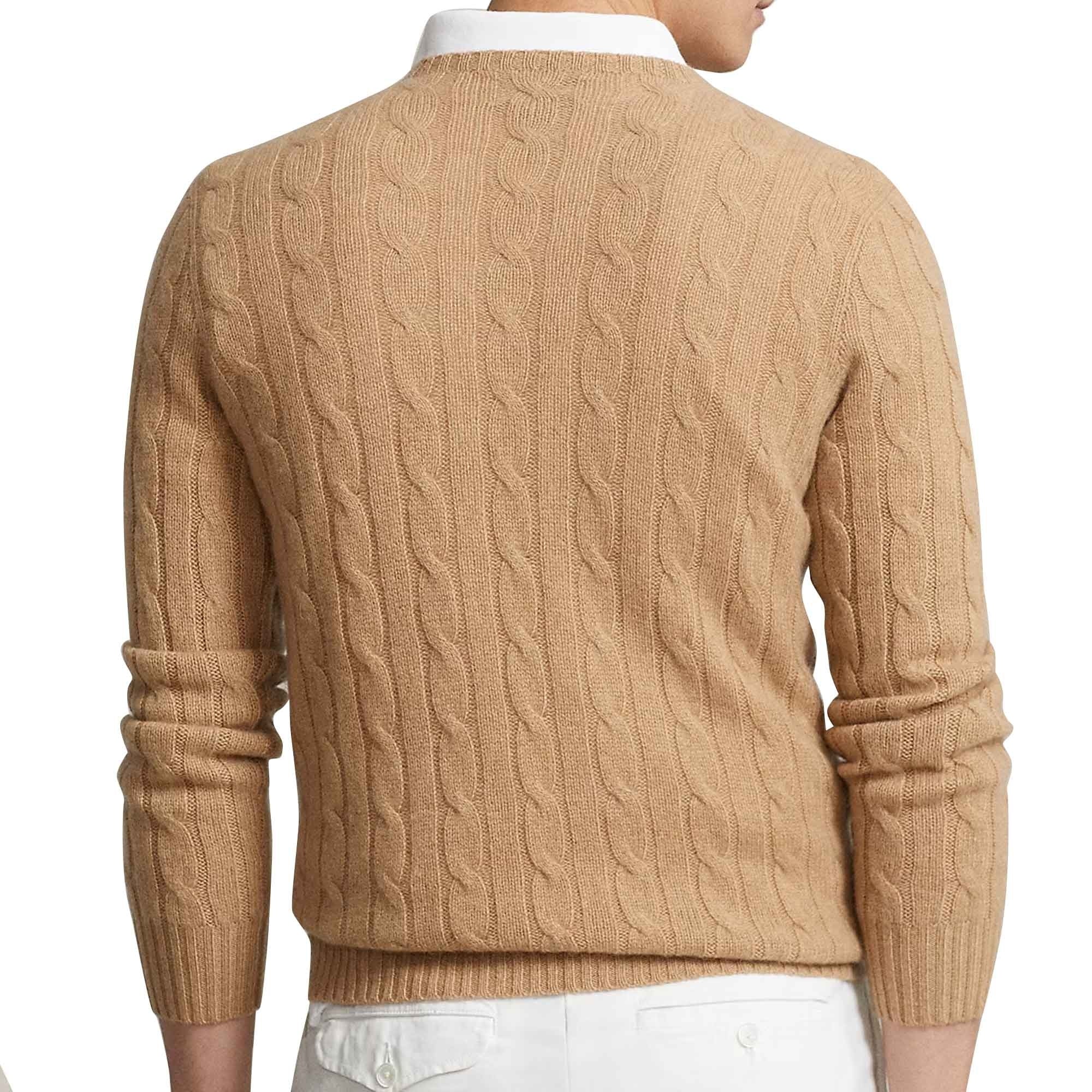 The Iconic Cable-Knit Cashmere Jumper - Caramel