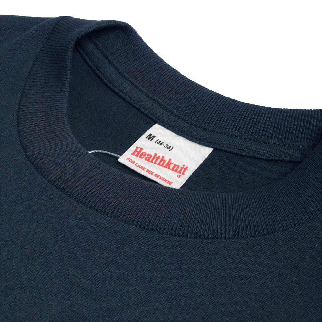 Open-End Dry Jersey Crewneck T-Shirt - Navy