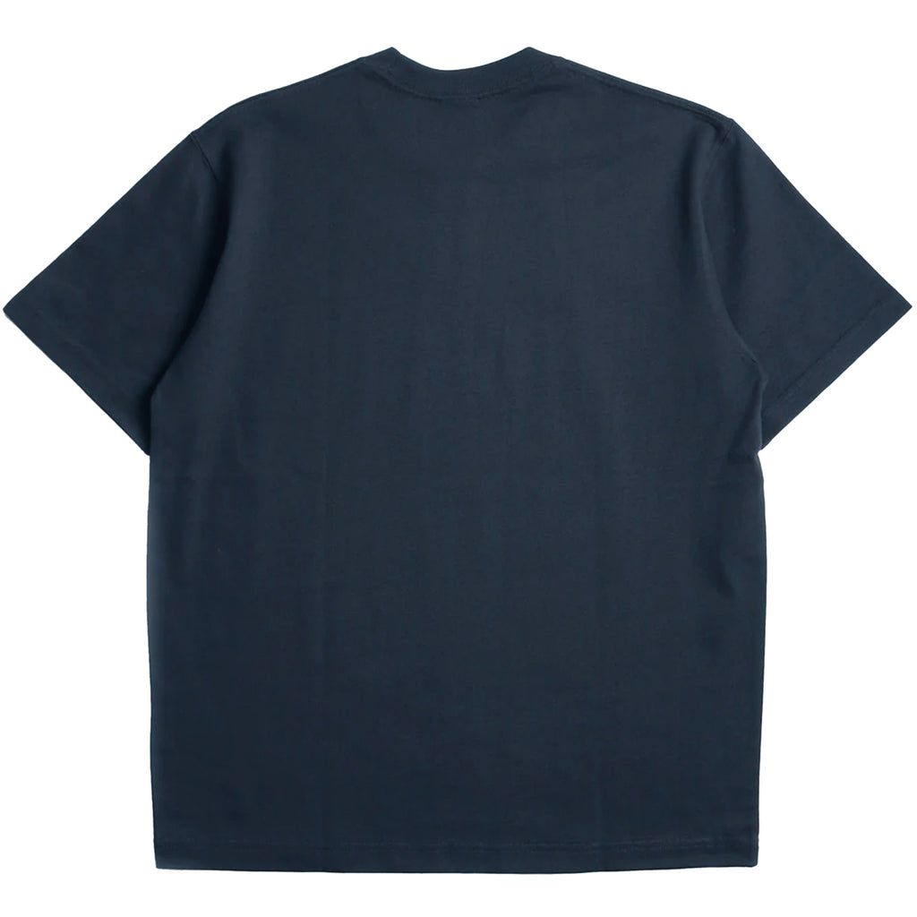 Open-End Dry Jersey Crewneck T-Shirt - Navy