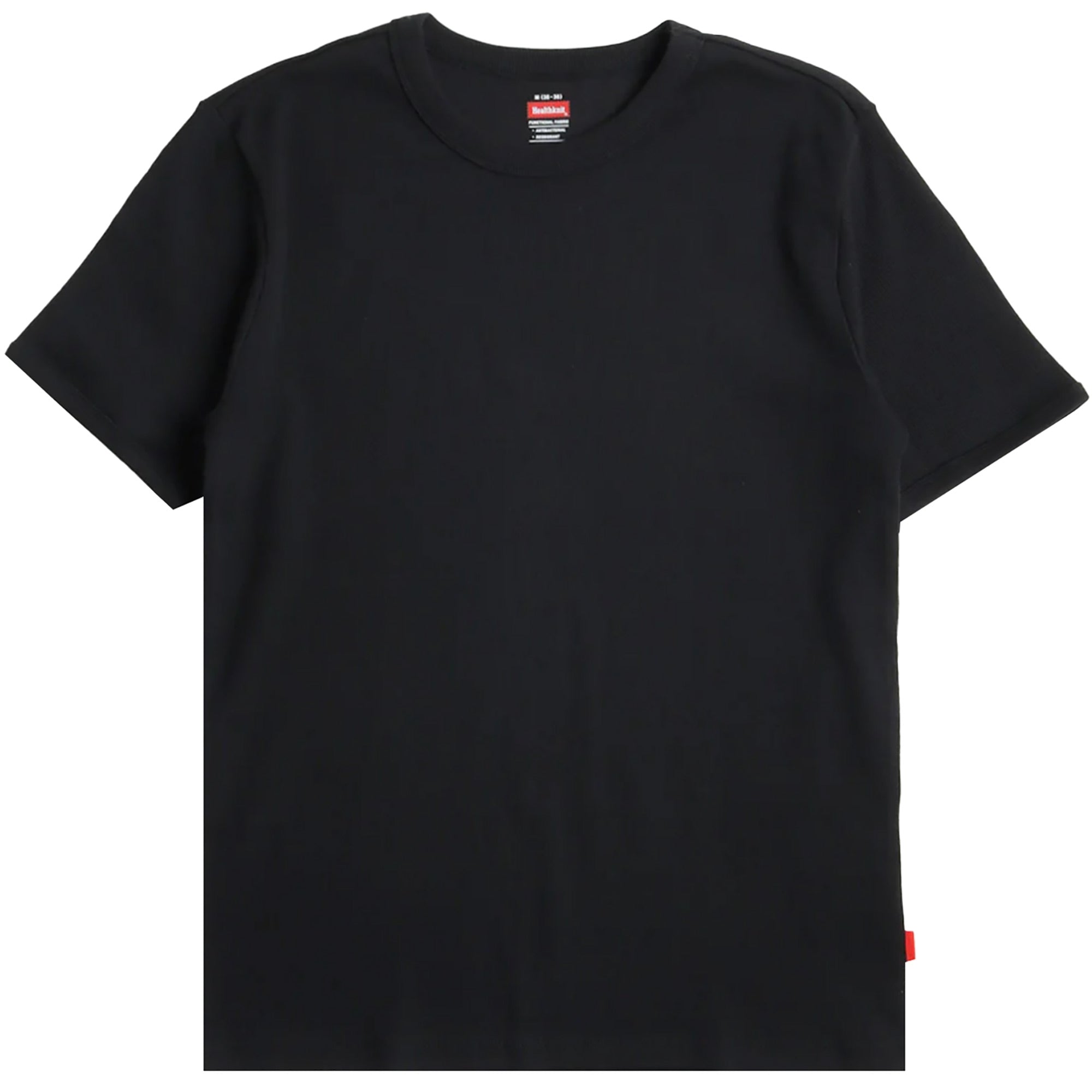 Heavyweight Rib Crew T-Shirt - Black