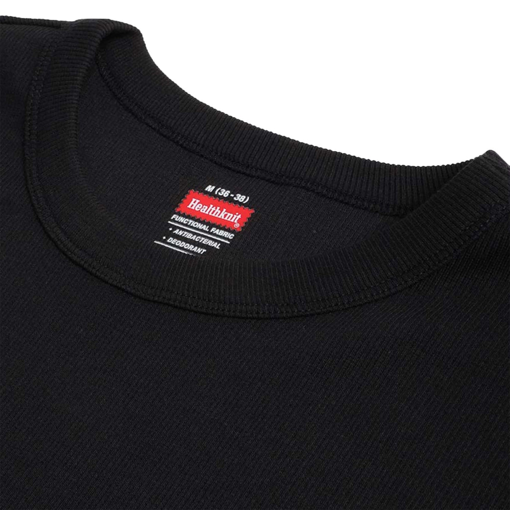 Heavyweight Rib Crew T-Shirt - Black