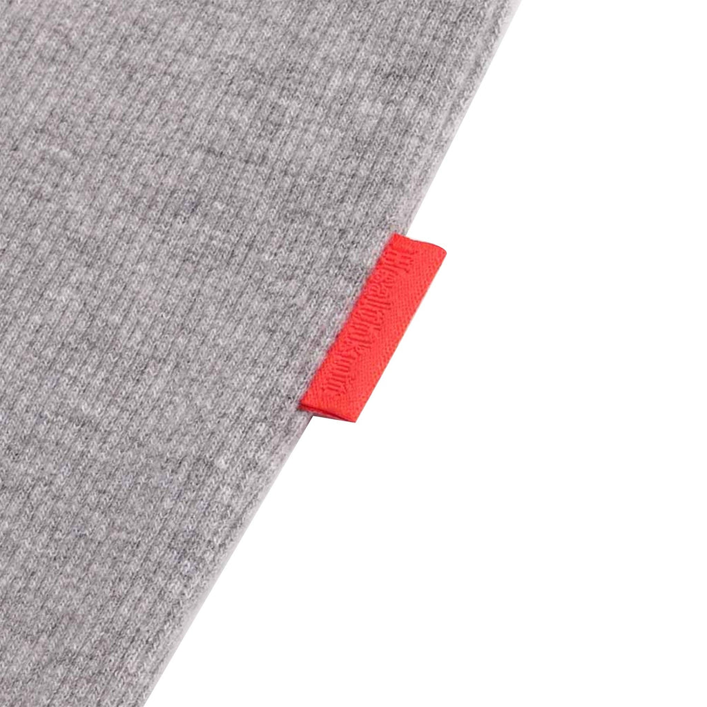 Heavyweight Rib Crew T-Shirt - Heather Grey