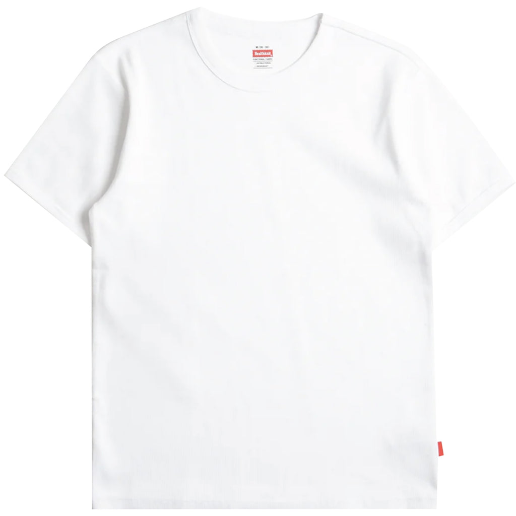 Heavyweight Rib Crew T-Shirt - White