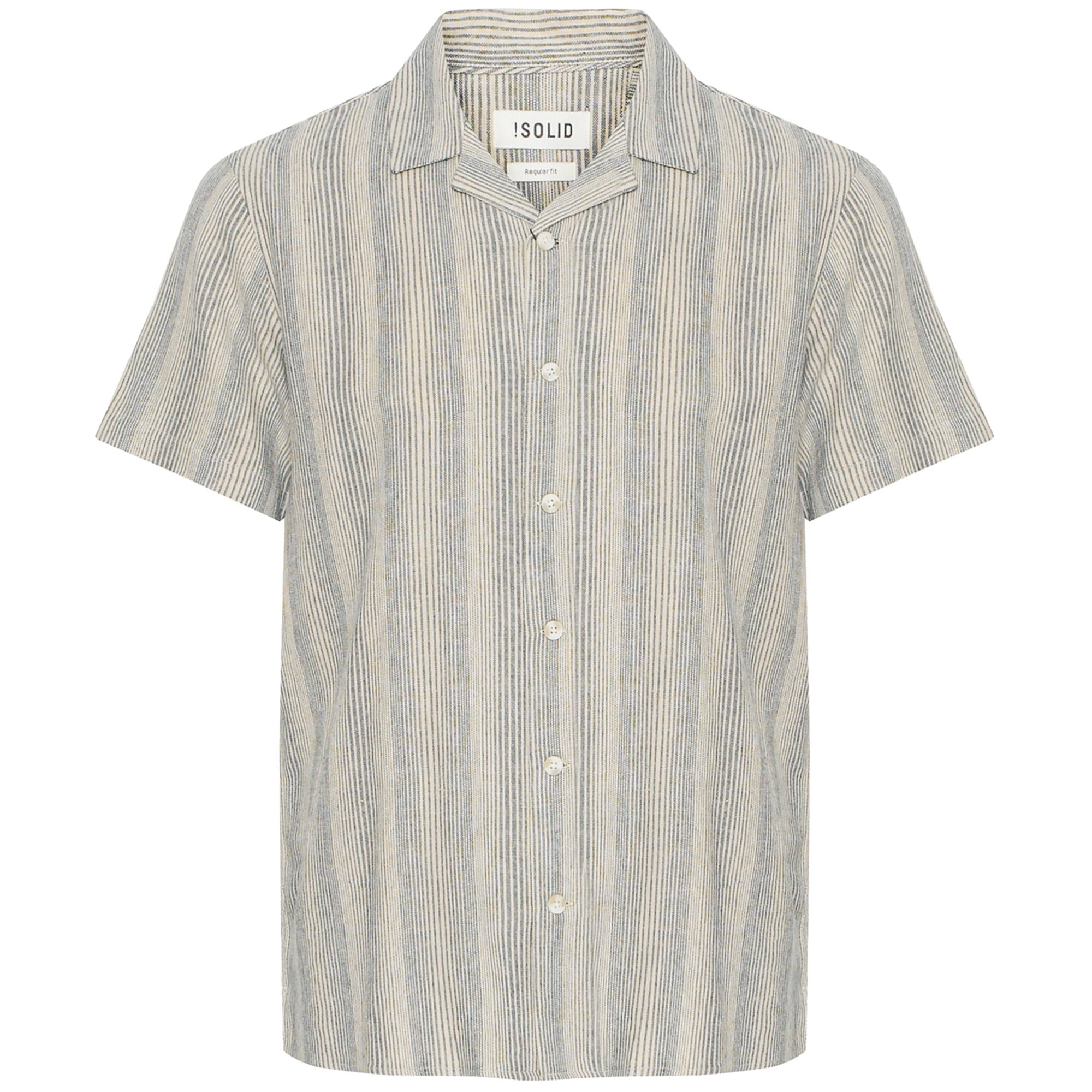 Solid Clothing Paick Shirt - Grey Navy