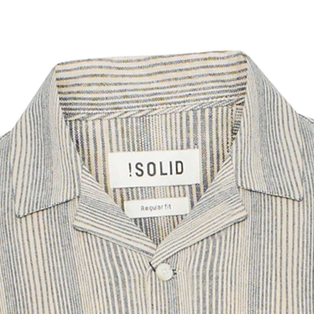 Solid Clothing Paick Shirt - Grey Navy