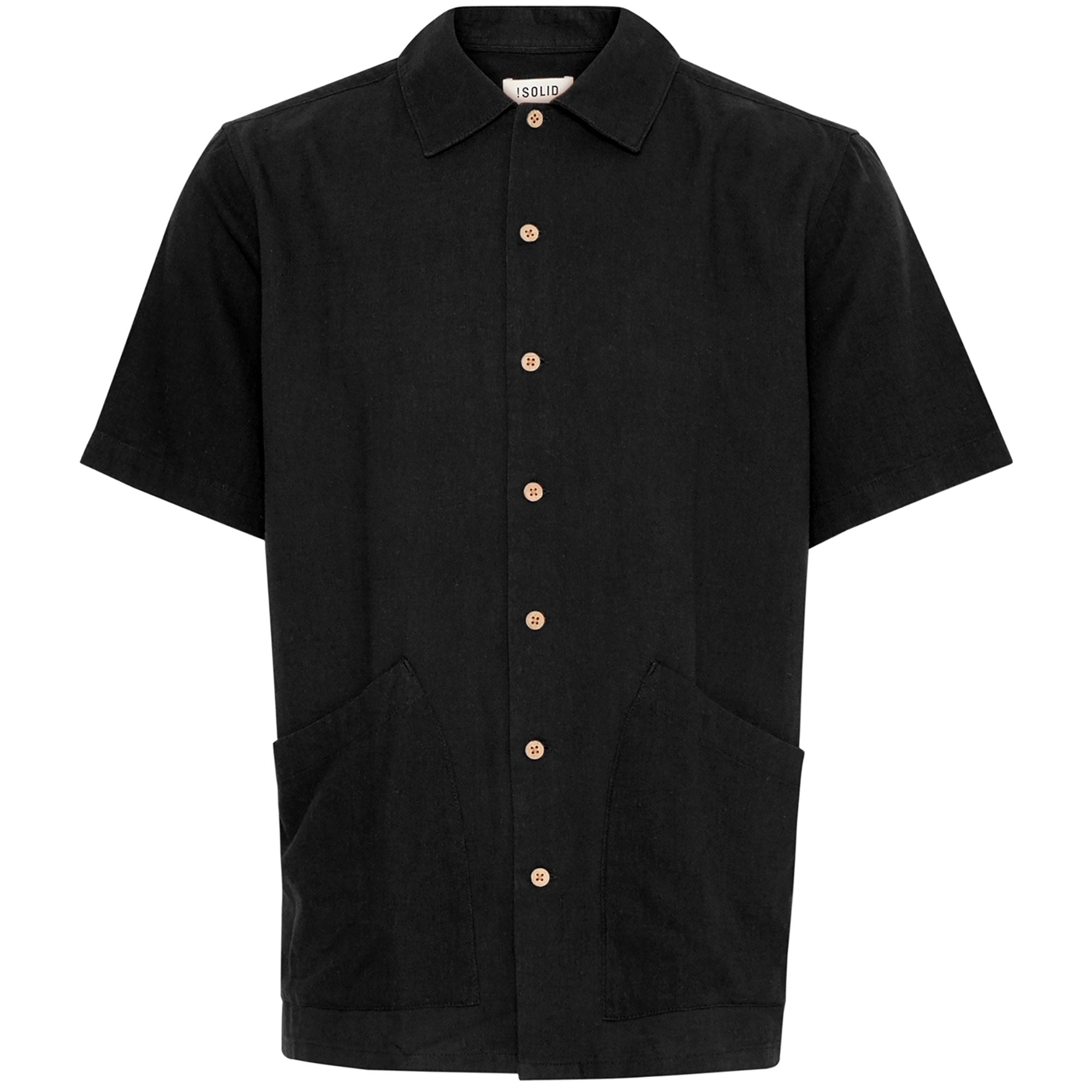 Solid Clothing Allan Pocket Shirt - Black