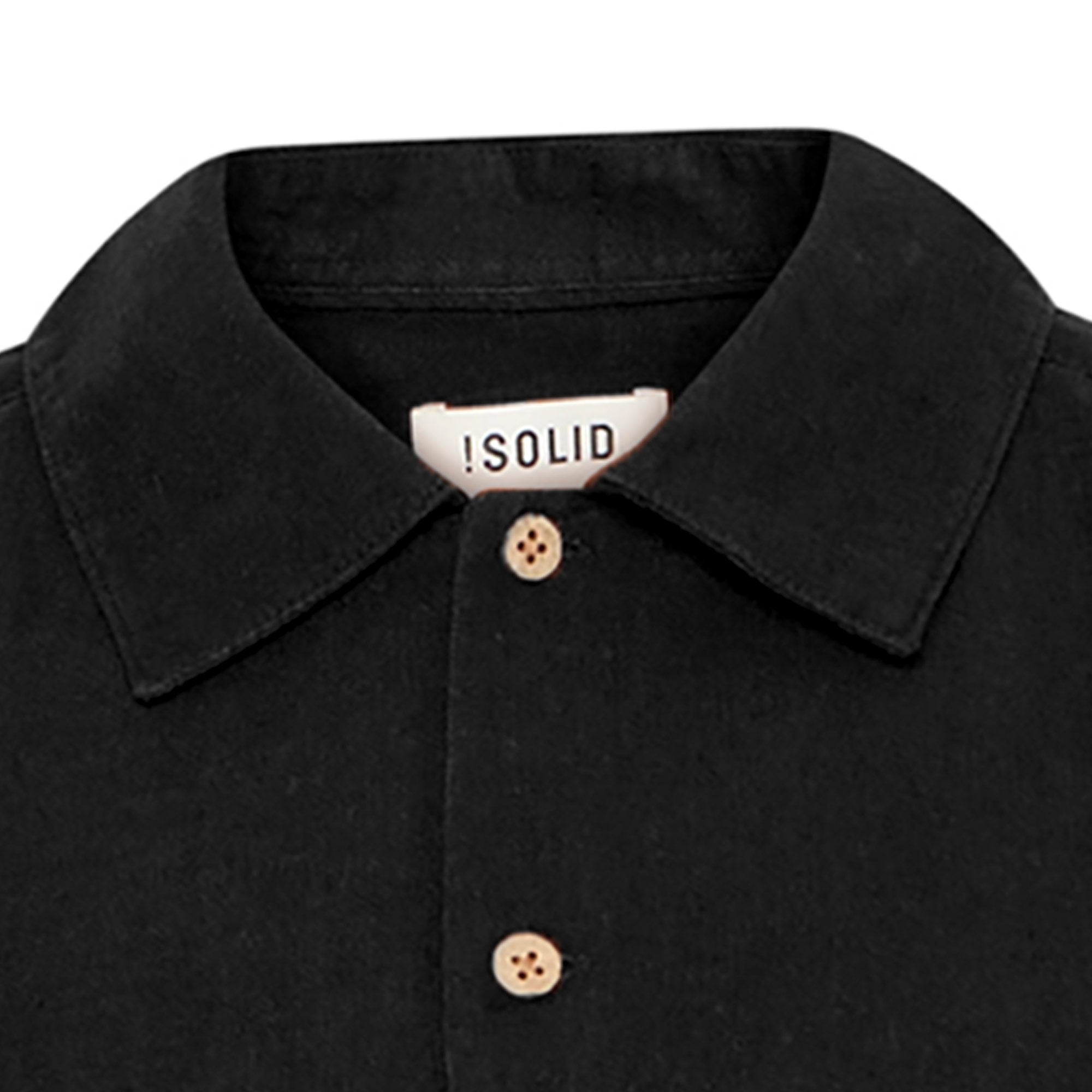 Solid Clothing Allan Pocket Shirt - Black