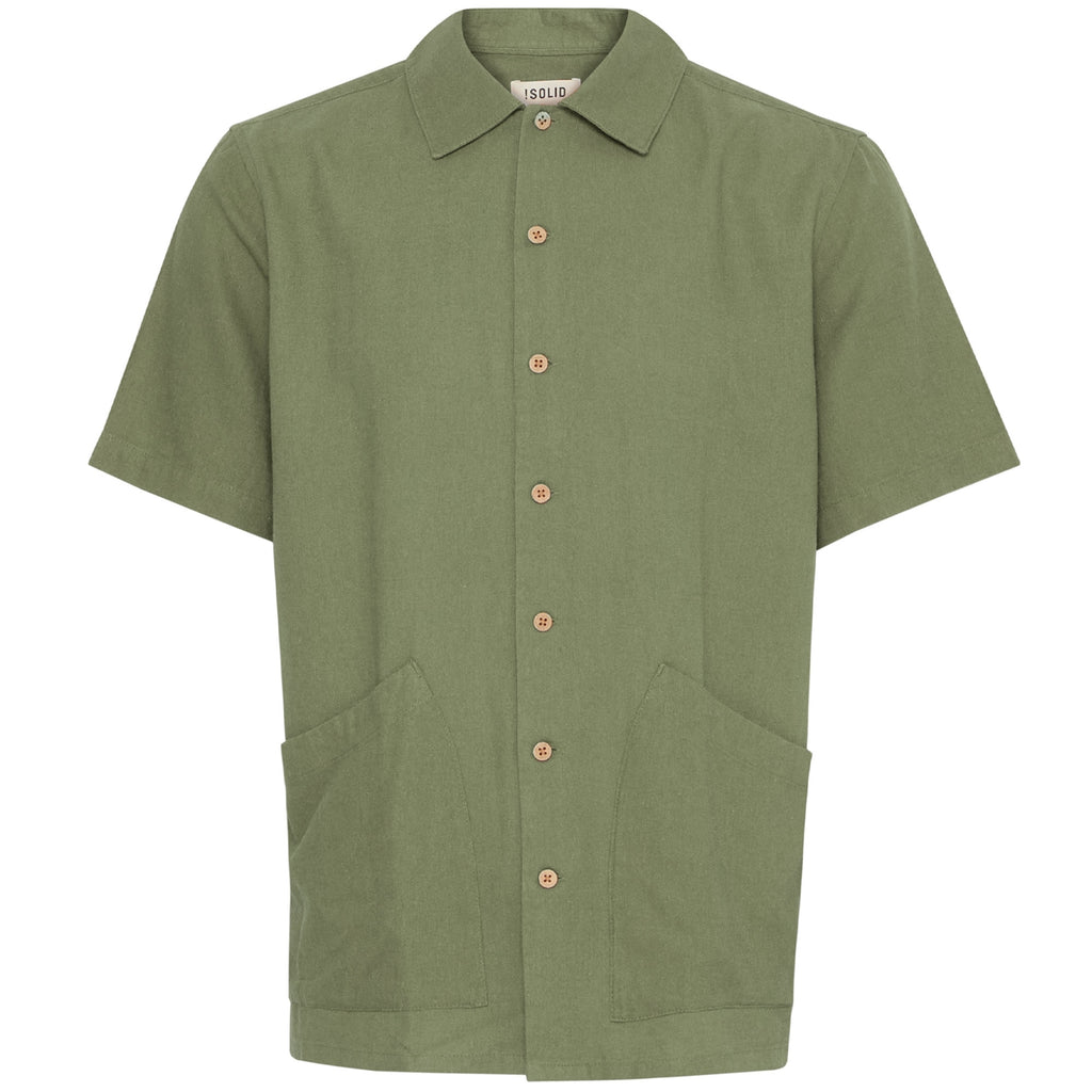 Solid Clothing Allan Pocket Shirt - Khaki