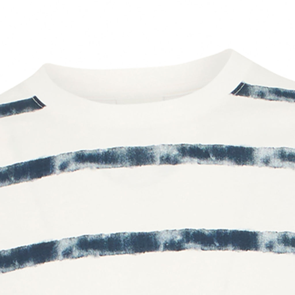 Solid Clothing Paywand T-Shirt - White and Navy