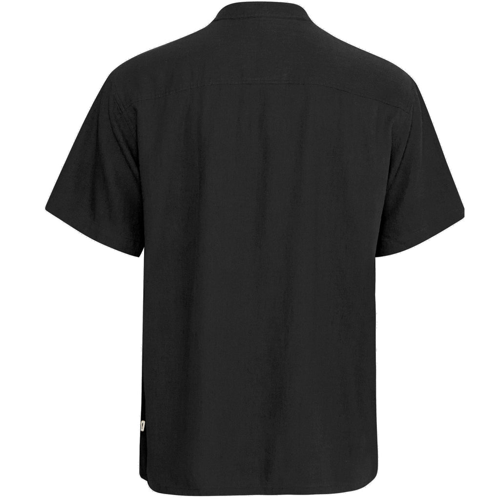Allan China Shirt - True Black