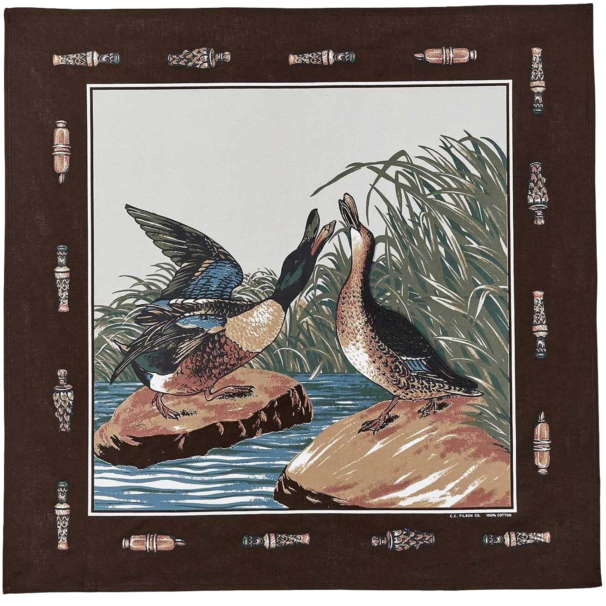 Mallards Bandana - Brown