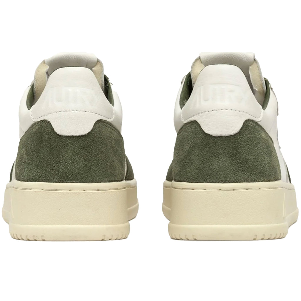Autry Medalist Low - White Bottle Green