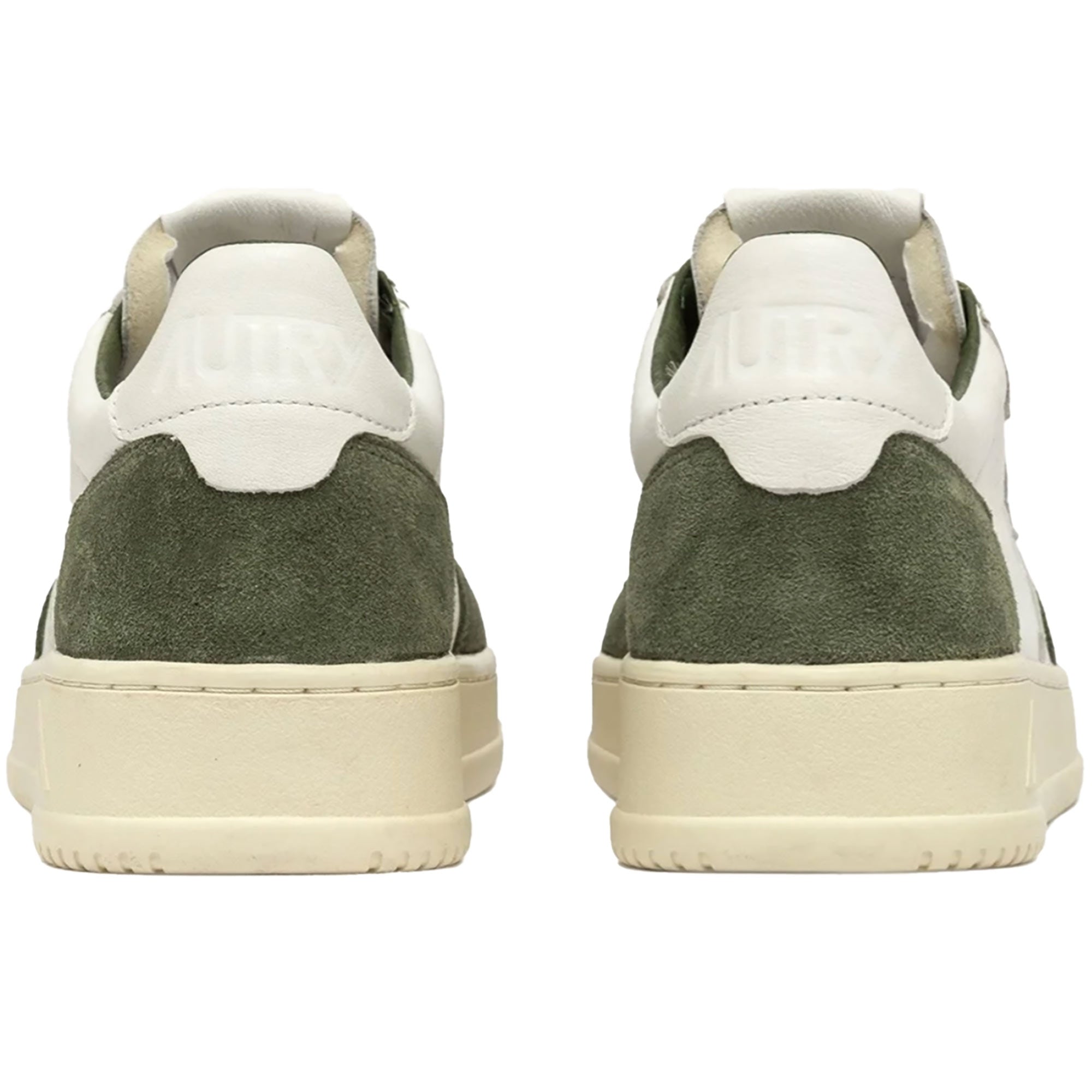 Autry Medalist Low - White Bottle Green