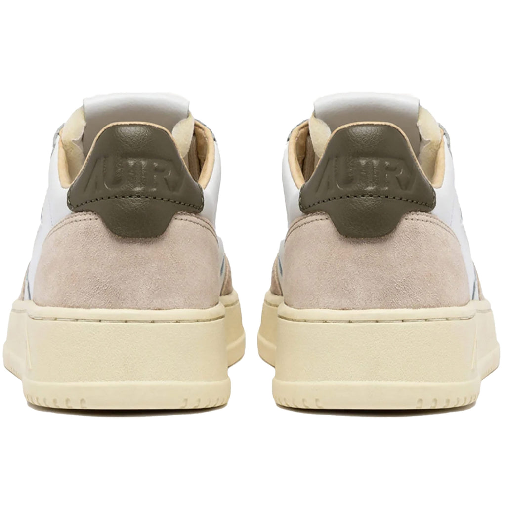 Autry Medalist Low - White/Morel