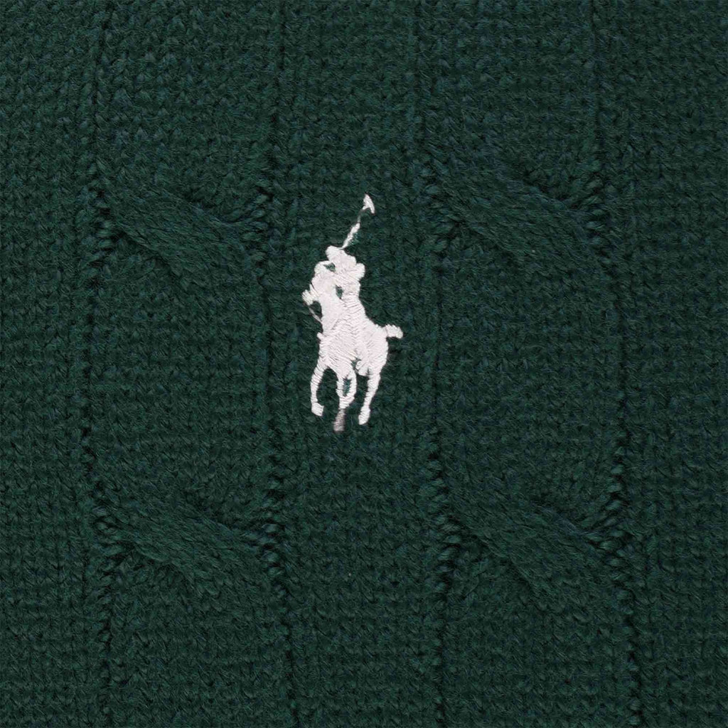 Polo Ralph Lauren Cable-Knit Cotton Sleeveless Jumper - College Green