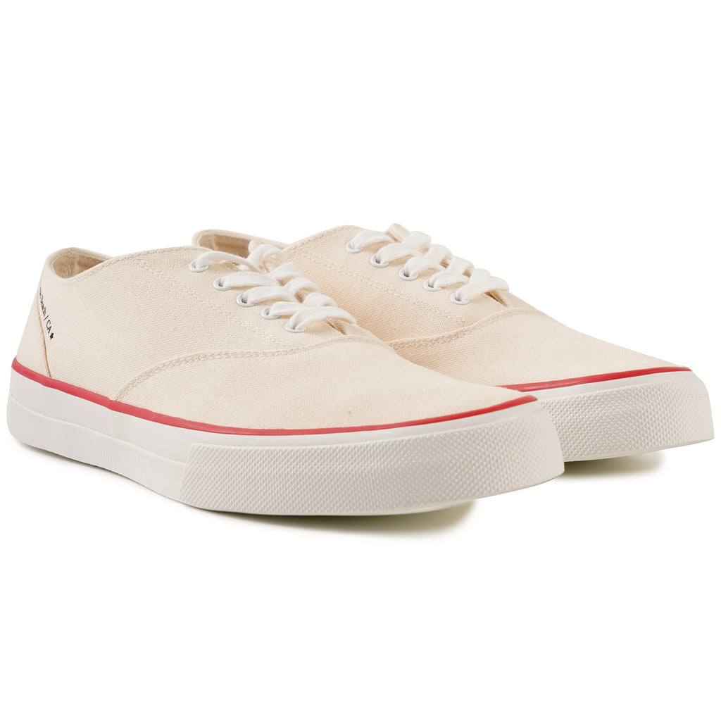 Mr Fliks Shoes Redondo Canvas - White/Red