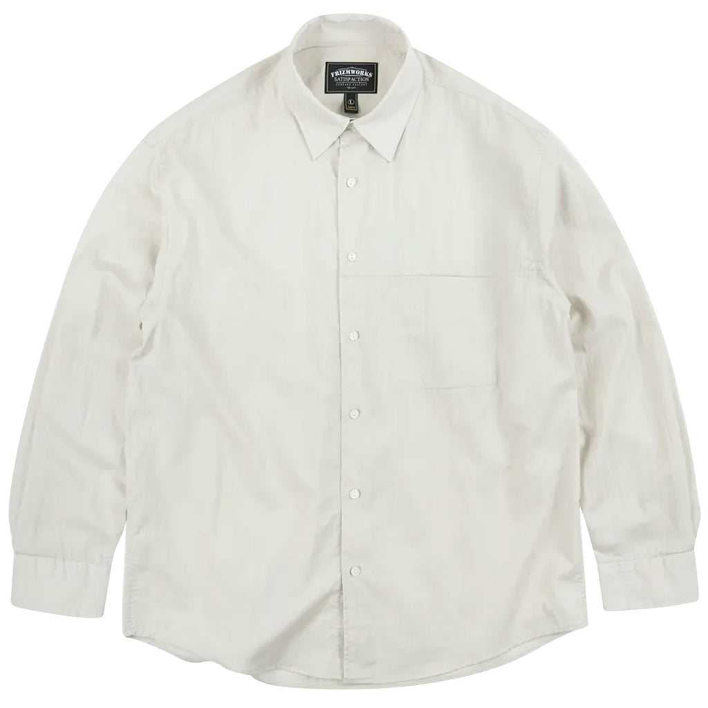 FrizmWORKS Feather Relaxed CN Shirt - Dove White