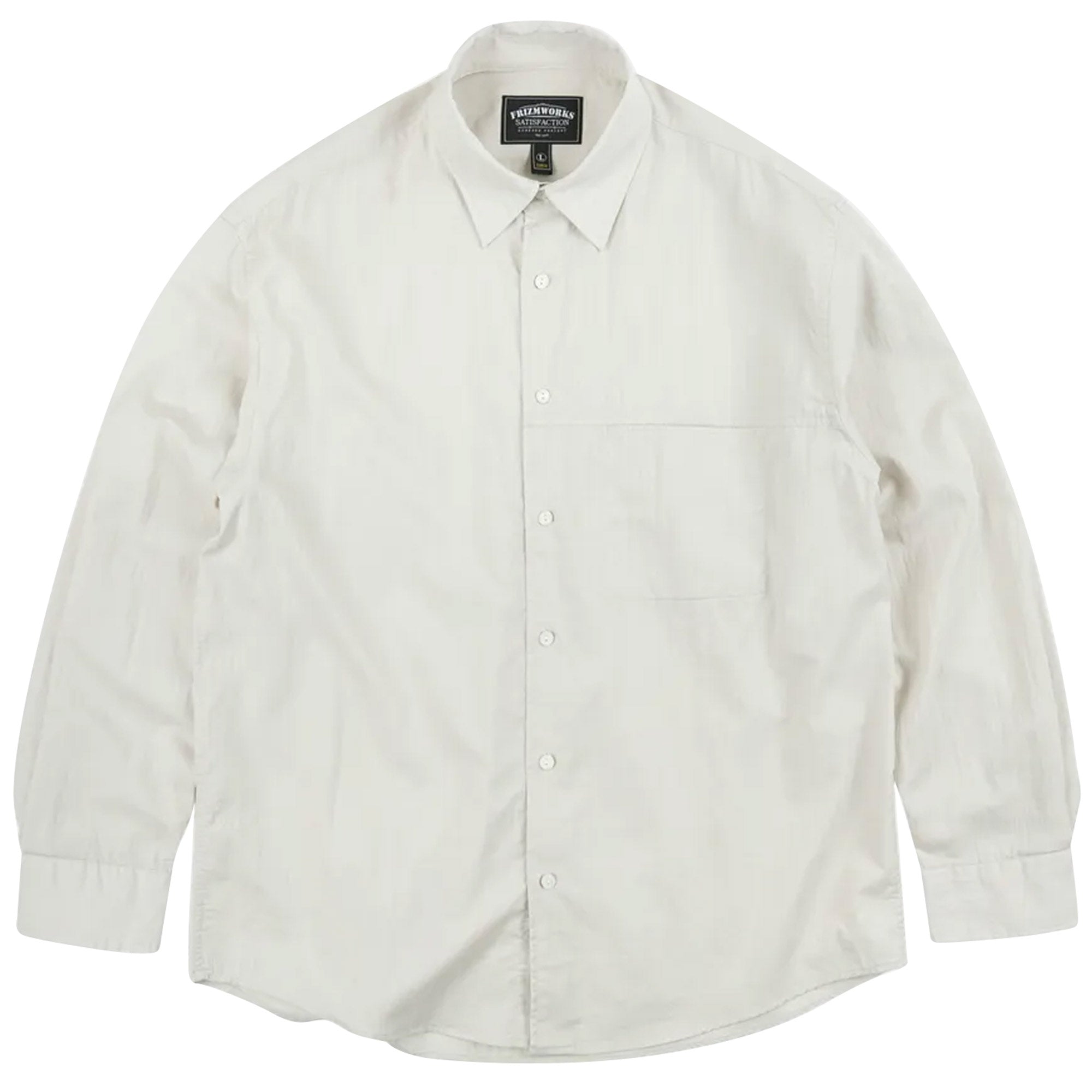 FrizmWORKS Feather Relaxed CN Shirt - Dove White