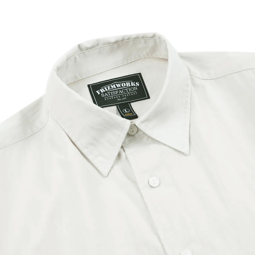 FrizmWORKS Feather Relaxed CN Shirt - Dove White