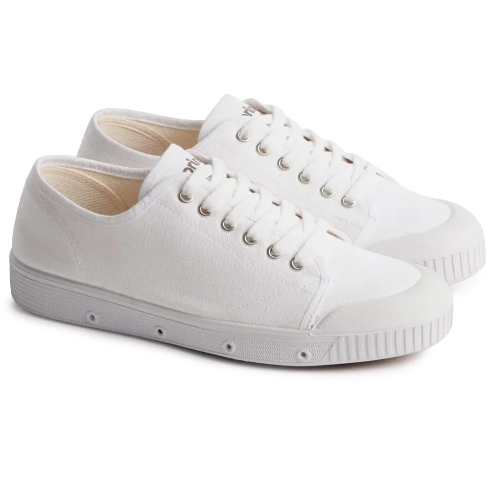 Spring Court Classic G2 Canvas Shoe | White | G2-1001-1-2