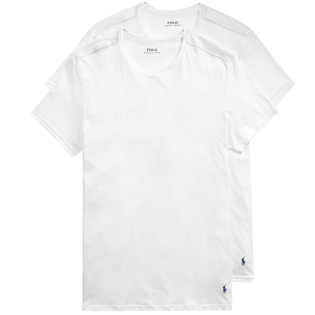 Crewneck T-Shirt 2-Pack - White