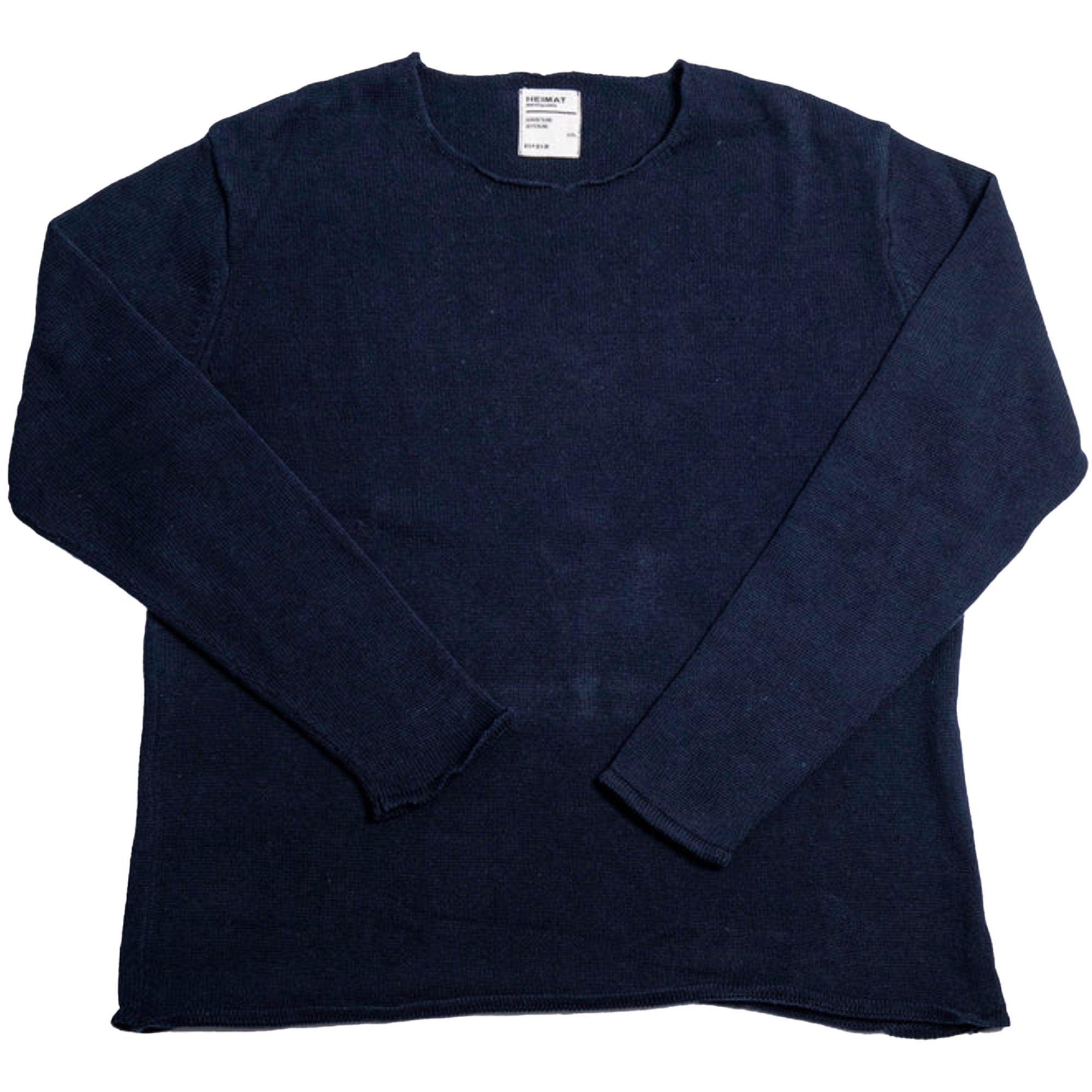 Heimat Cotton Linen Harbour Sweater - Ink
