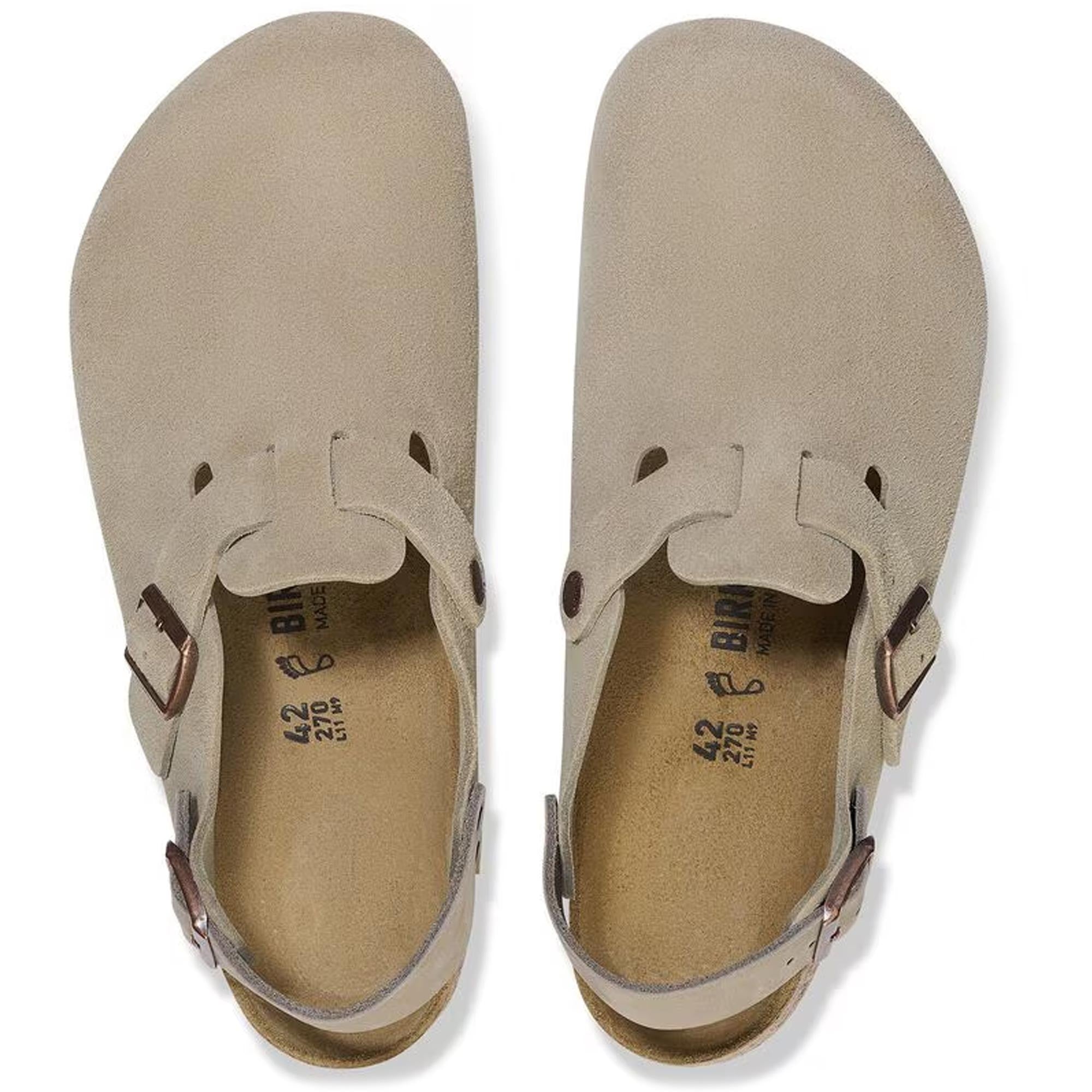 靴 BIRKENSTOCK Tokio II Suede 42 Taupe Birkenstock Tokio II Suede - Taupe – Stuarts London