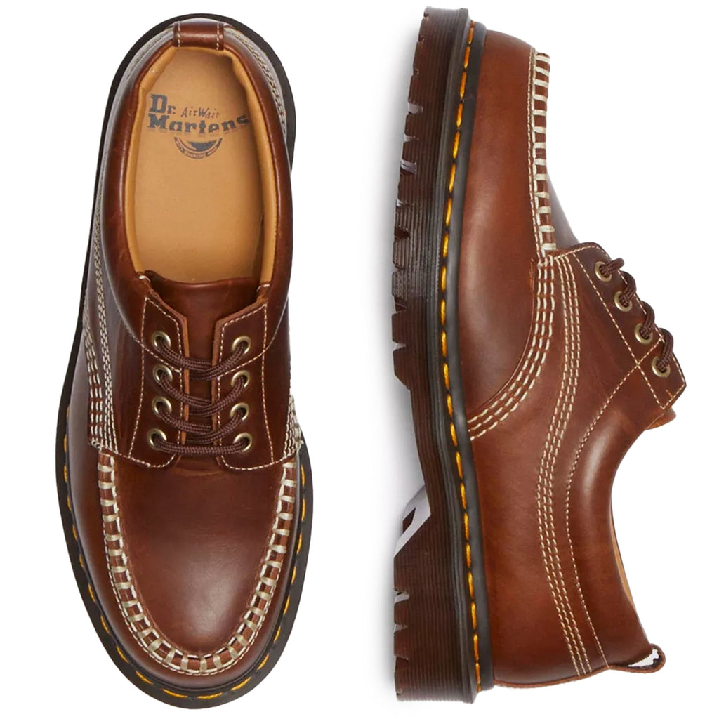 Lowell Leather Moc Toe Shoes - Butterscotch