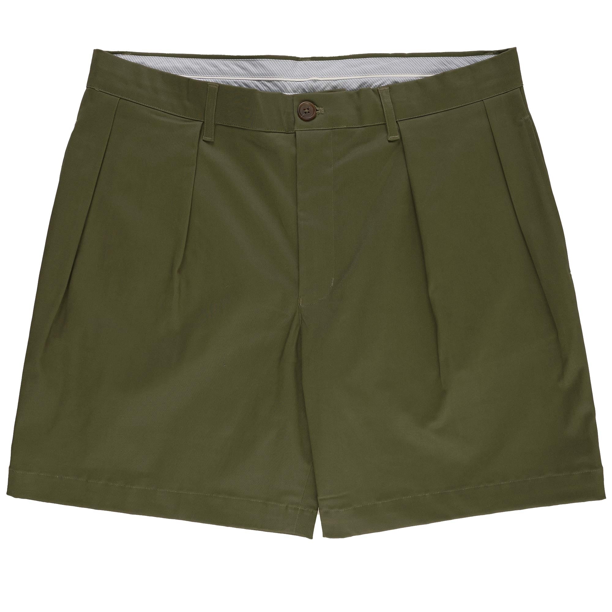 Real Hoxton x Stuarts Ivy Shorts - Olive ST-14912 – Stuarts London