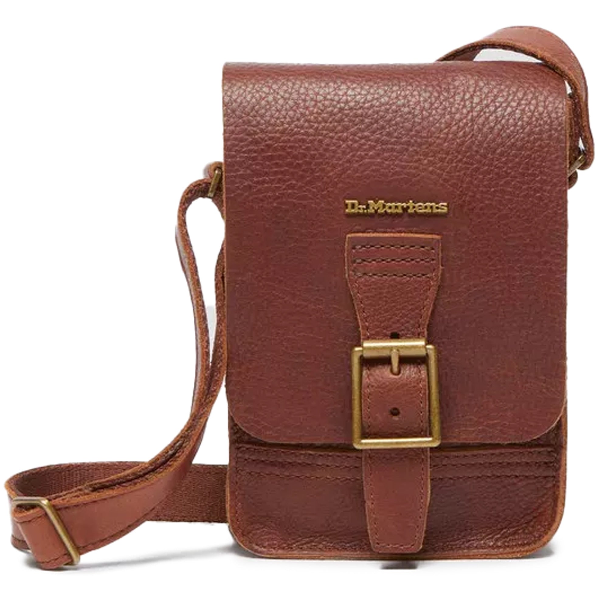Ambassador Leather Reporter Bag - Brown