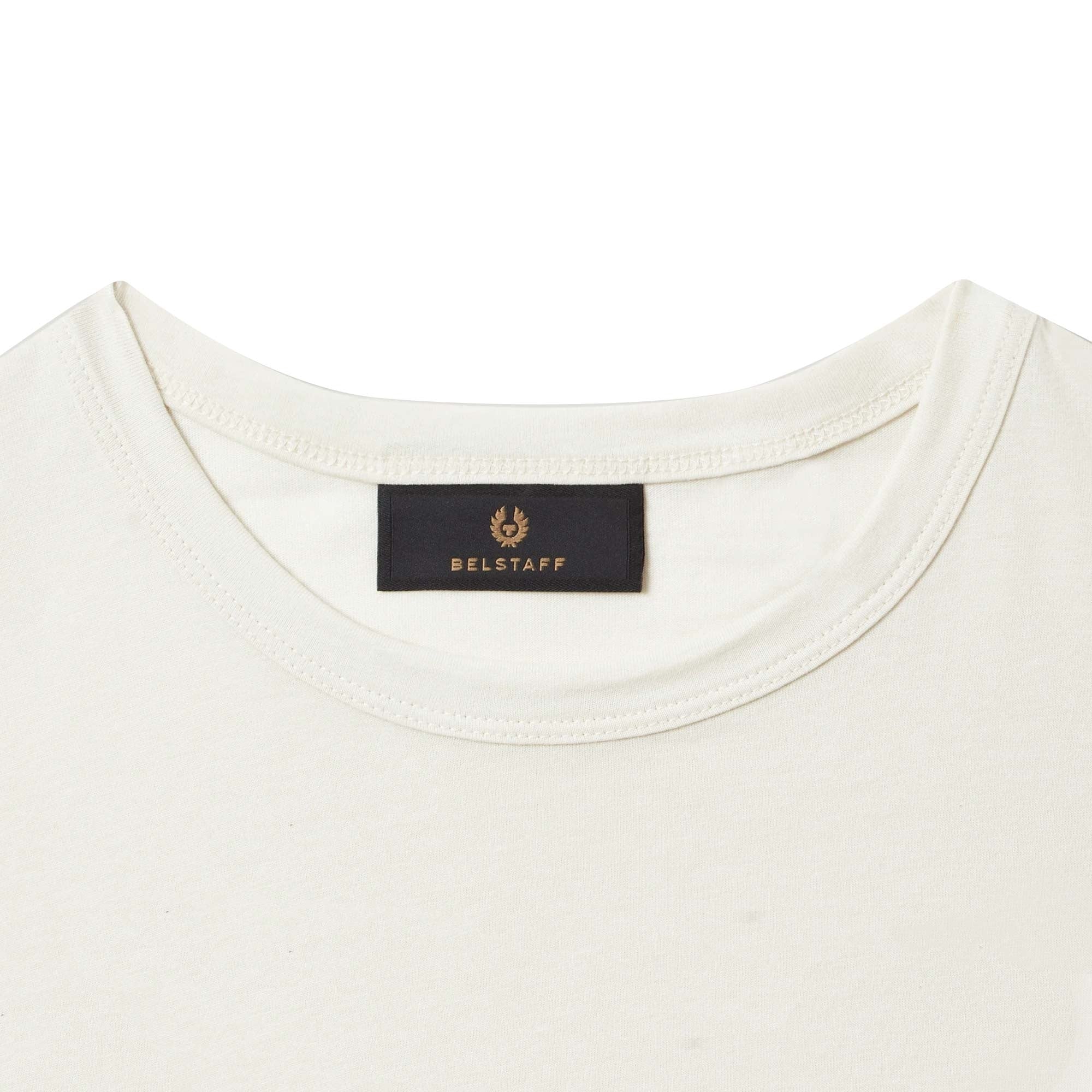 Belstaff Logo T-Shirt - Silver Birch
