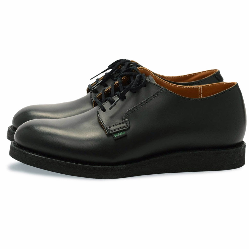 101 Postman Oxford Shoes - Black
