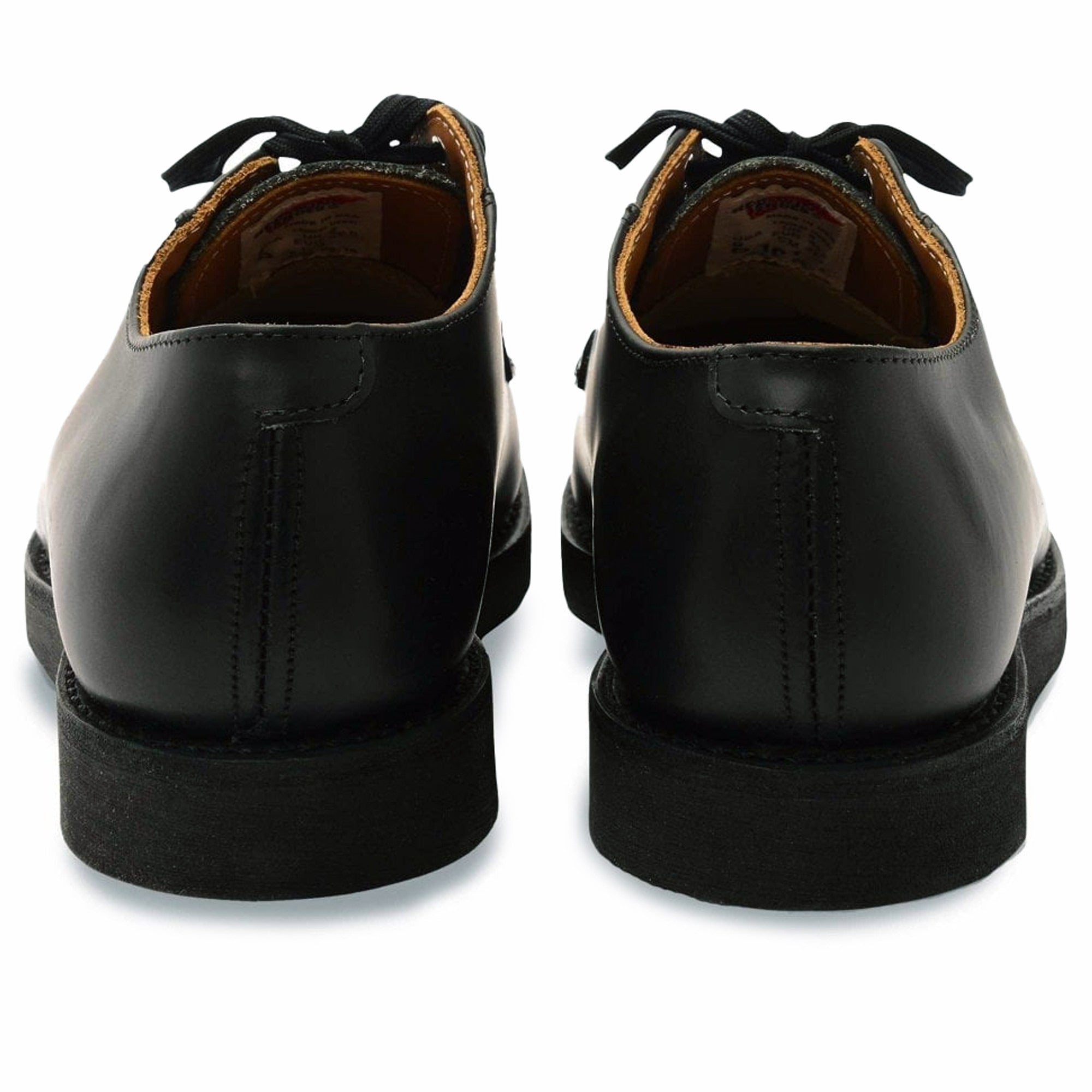 Red Wing 101 Postman Oxford Shoes - Black 00101-BLK – Stuarts London
