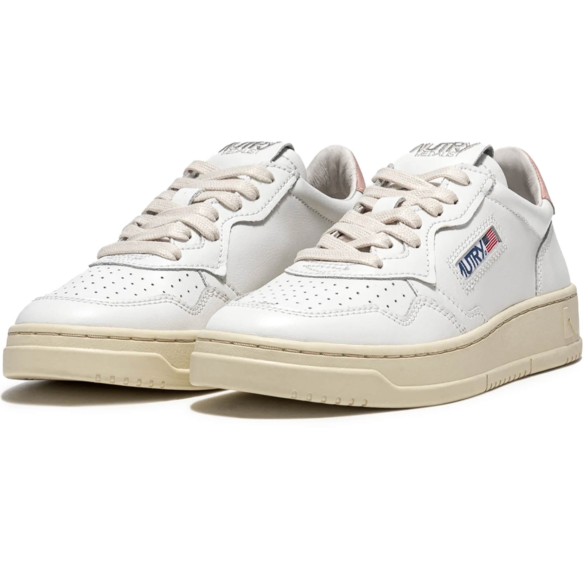 Autry Women's Medalist Low - White/Pink