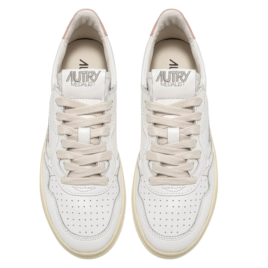 Autry Women's Medalist Low - White/Pink