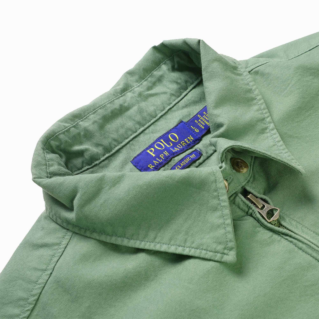 Garment-Dyed Oxford Overshirt - Fatigue