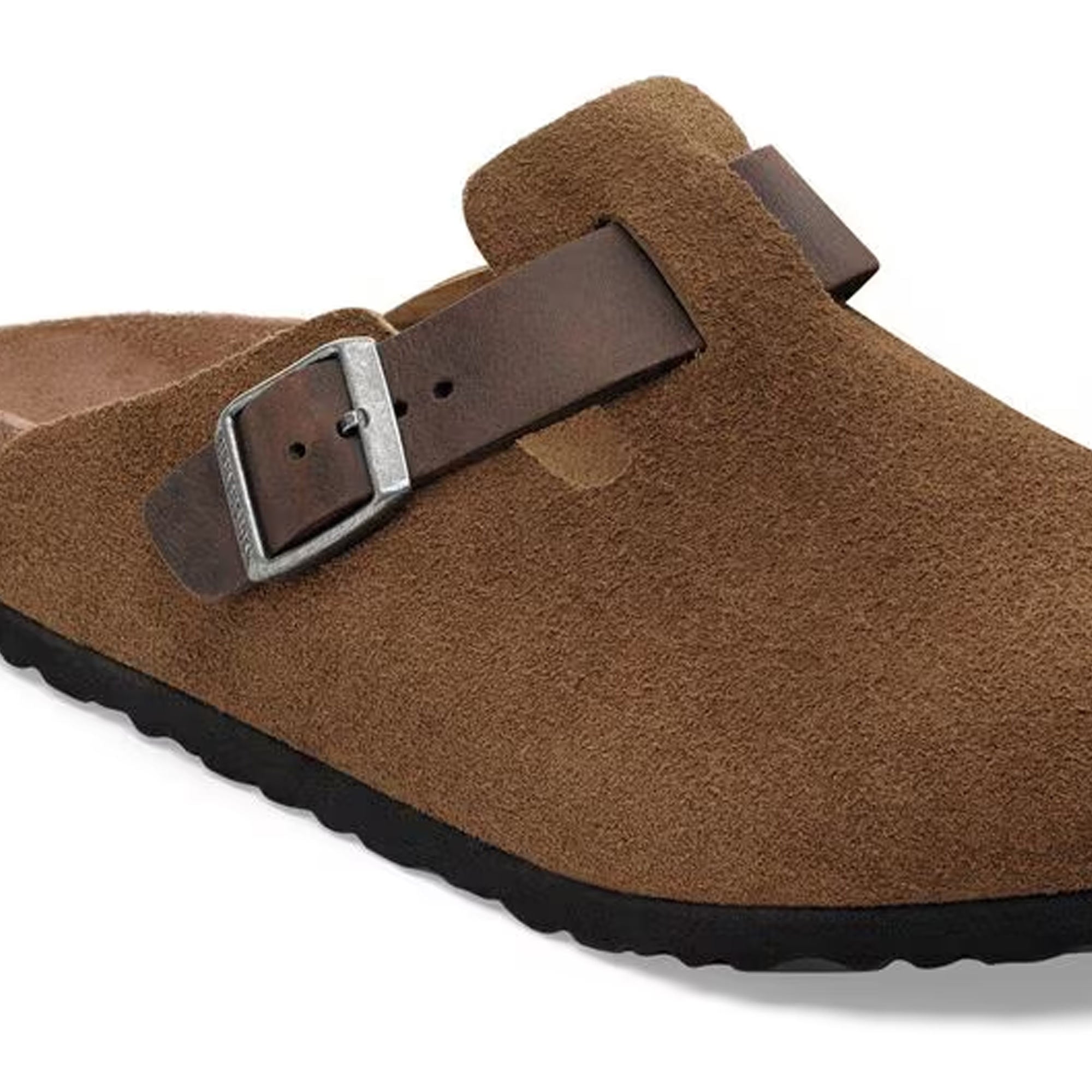 Boston BS Mixed Leather - Dark Tea