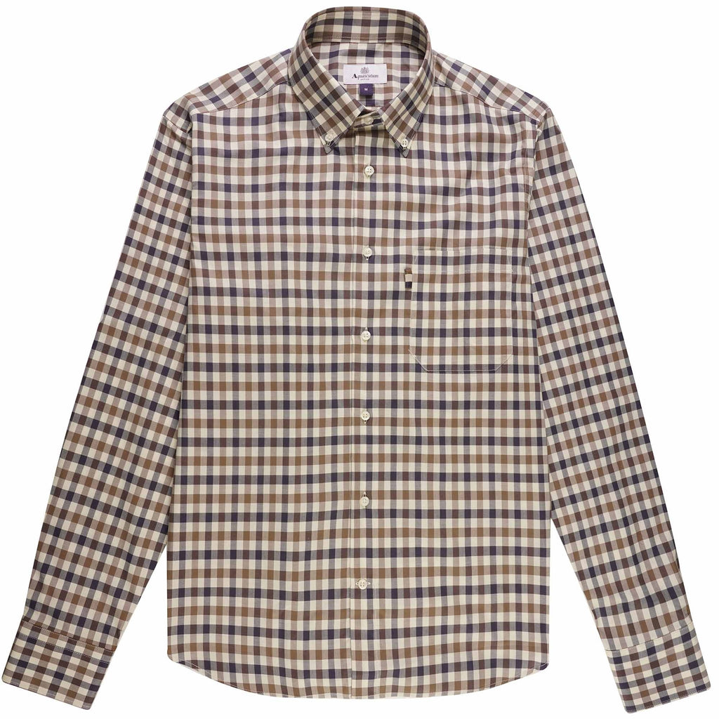 Aquascutum Active Check Shirt - Club Check