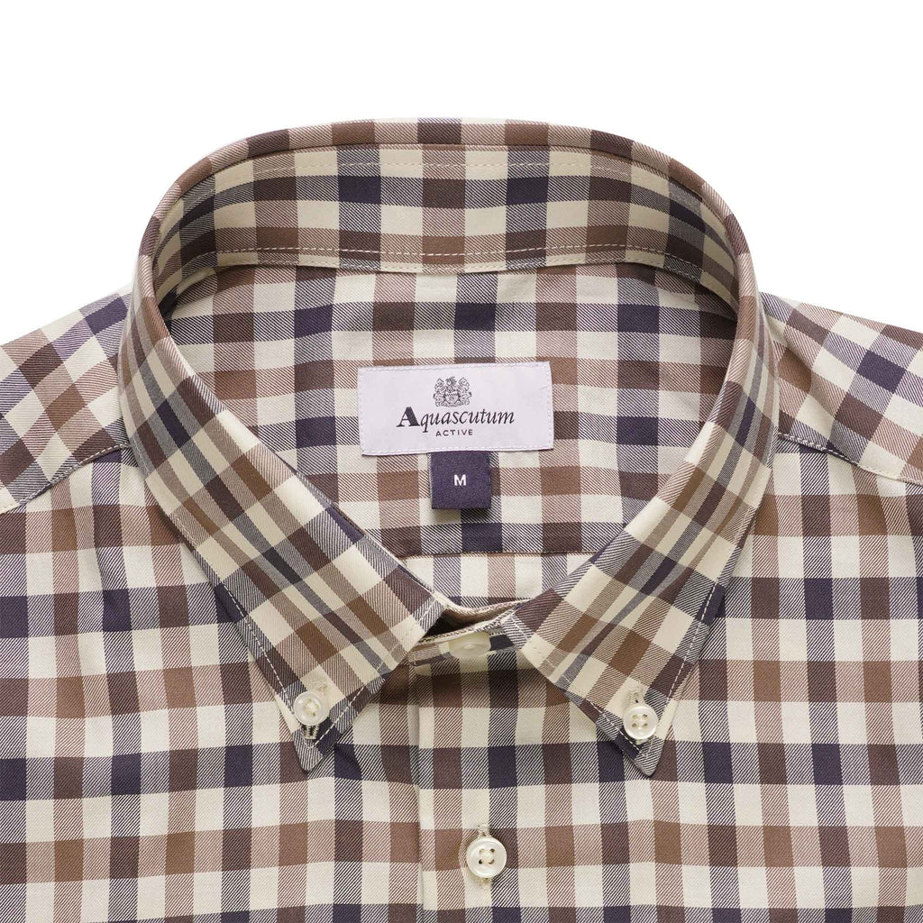 Aquascutum Active Check Shirt - Club Check