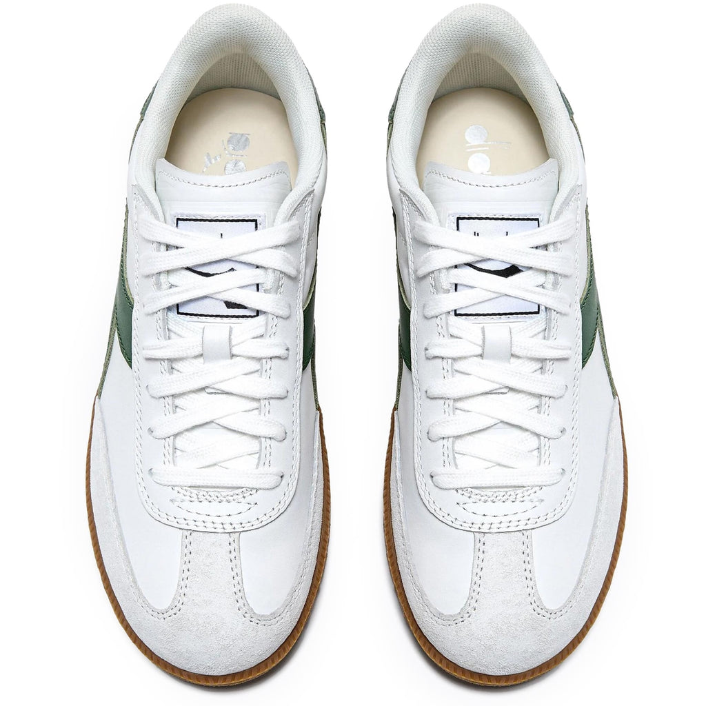 Trainer - White and Green