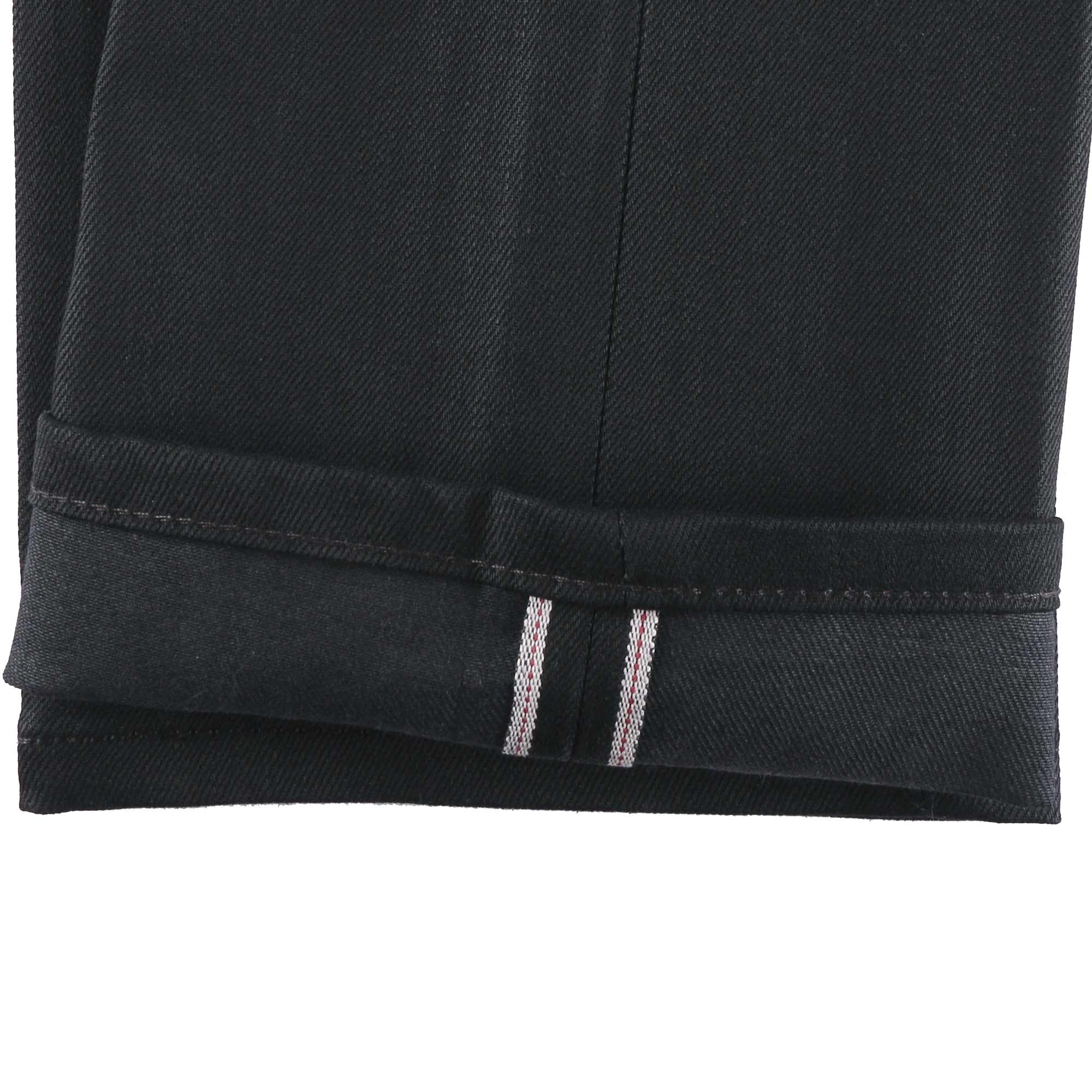 Super Guy Black Cobra Stretch Selvedge - Black